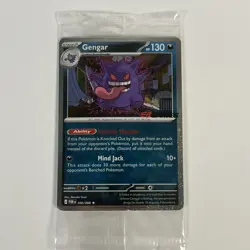 Gengar #050/088 EB Games Promo English SEALED Pokemon TCG Promo Card - Image 1
