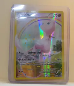 Pokemon MEW XY110 TCG Promo Holo Basic English Psychic Mythical Card Rare 2016 - Image 2
