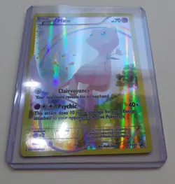 Pokemon MEW XY110 TCG Promo Holo Basic English Psychic Mythical Card Rare 2016 - Image 4