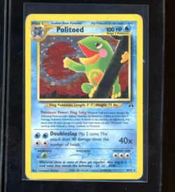 Politoed Neo Discovery Holo Rare Pokemon TCG Card 8/75 Unlimited - Image 1