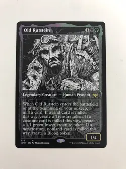 Old Rutstein Eternal Night Showcase MTG Magic the Gathering Card NM Mint VOW - Image 1