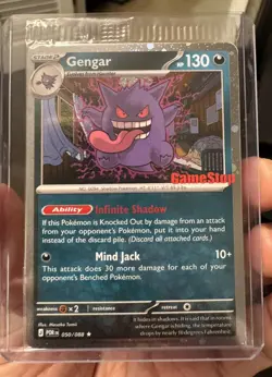 Pokemon Gengar Promo Card 050/088 GameStop Exclusive MINT - Image 1