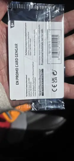 Pokemon Gengar GameStop Promo Card 050/088 HP 130 Mind Jack Stage 2 English - Image 2