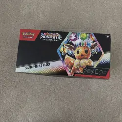 Pokemon - Scarlet & Violet Prismatic Evolutions Surprise Box Opened No Cards. - Image 5