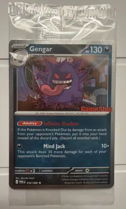 Pokemon Gengar GameStop Promo TCG Card 050/088 English NEW Sealed! PSA 10 CHANCE - Image 1