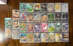 Pokemon Illustration Rare Lot of over 30 Cards Holo Some Promos SV ME Era - Image 1