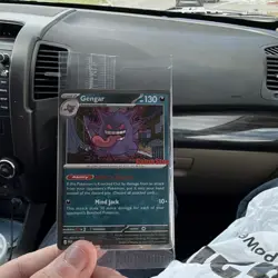 Pokemon Gengar GameStop Promo Holo Card Mind Jack 130 HP English - Image 1
