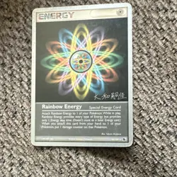 Pokemon Rainbow Energy Special Energy Card 95/109 World Championship 2004 - Image 1