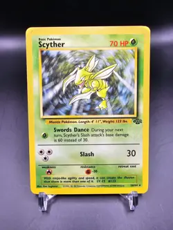 Mint/NM - Scyther - 26/64 - Jungle - Pokemon Card - Image 1
