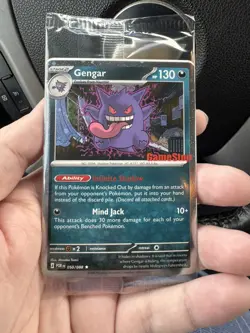 Pokemon Gengar GameStop Promo TCG Card 050/088 English 2026 - Image 1