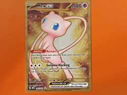 Mew ex - (151 Metal Card) 205/165 Sv: Scarlet & Violet 151 UPC Promo - Image 1