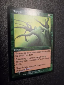 Tangle FOIL Invasion Near Mint Never Played Mtg Magic The Gathering 2000 - Image 3