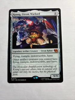 Krang, Utrom Warlord - Teenage Mutant Ninja Turtles MTG Plus Bonus Rare!!! - Image 1