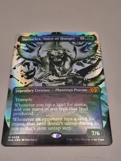 Vorinclex, Voice of Hunger Showcase NM Foil March of the Machine Magic MTG #29 - Image 1