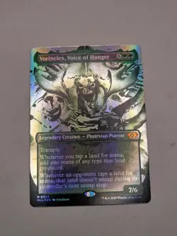 Vorinclex, Voice of Hunger Showcase NM Foil March of the Machine Magic MTG #29 - Image 2
