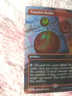 Pumpkin Bombs (Borderless) Magic Marvel's Spider-Man: Eternal-Legal Foil 2025 - Image 2