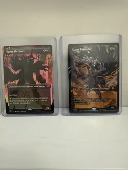 Super Shredder TMNT MTG Foil #0285 & Super Shredder Foil #217 TMNT MTG - Image 1