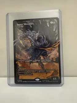 Super Shredder TMNT MTG Foil #0285 & Super Shredder Foil #217 TMNT MTG - Image 5