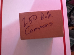 Magic the Gathering 250 Bulk Commons/Uncommons - 50 of each color! - Image 1