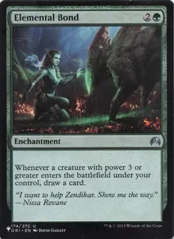 Elemental Bond The List Regular Uncommon #174 NM MTG - Image 1