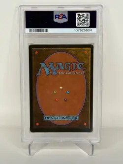 1994 Magic The Gathering Revised Dual Land Bayou PSA 6 #5604 - Image 2