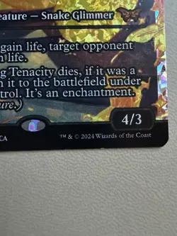 Enduring Tenacity - Fracture Foil Showcase - M (0400 DSK) - Magic: the Gathering - Image 4