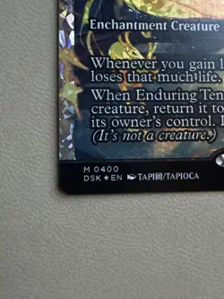 Enduring Tenacity - Fracture Foil Showcase - M (0400 DSK) - Magic: the Gathering - Image 5