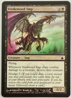 2x Stinkweed Imp ~ Ravnica: City of Guilds ~ Magic: The Gathering NM/MINT - Image 1