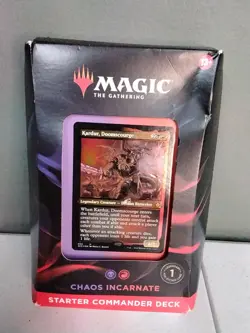 Starter Commander Deck - Chaos Incarnate MTG Brand New Sealed - Image 1
