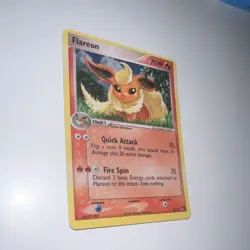 Pokemon Flareon 70 HP Holo Promo POP Series 3 2/17 Nintendo 2006 - Image 2