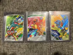 Pokemon TCG First Partner Illustration Collection Series 1 GEN 1 Starters - Image 1
