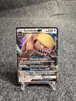 Pokemon TCG Gumshoos GX SM Base Set 110/149 Lightly Played Holofoil - Image 1