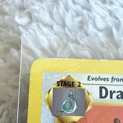 Pokemon TCG Dragonite Fossil 19/62 Non-Holo Unlimited Rare Card MP - Image 2