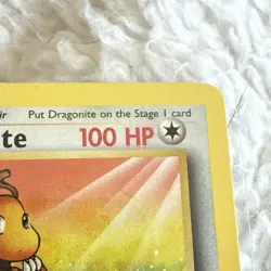 Pokemon TCG Dragonite Fossil 19/62 Non-Holo Unlimited Rare Card MP - Image 3