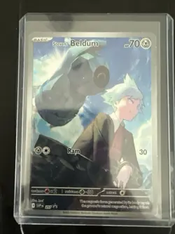 2025 Pokemon Promo Steven's Beldum #207 Near Mint - Image 1