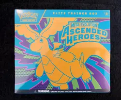 Pokemon TCG Mega Evolution Ascended Heroes ETB Elite Trainer Box Factory Sealed - Image 2