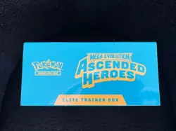 Pokemon TCG Mega Evolution Ascended Heroes ETB Elite Trainer Box Factory Sealed - Image 3
