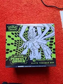 Pokemon TCG Perfect Order Pokemon Center Exclusive ETB #1 Good CONDITION - Image 1