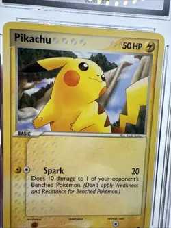 Pokemon Pikachu 13/17 Pop Series 4 Non Holo CGC 10 GEM MINT 2006 - Image 5