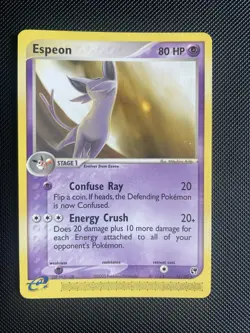 Espeon - Ex Sandstorm - 16/100 - Rare Non-Holo Pokemon TCG - NM/LP - Image 1