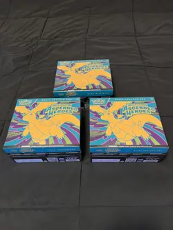 3x Pokemon Ascended Heroes Elite Trainer Box ETB NEW SEALED IN HAND SHIPS FAST - Image 1
