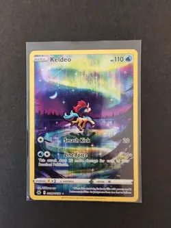 Pokemon Keldio Crown Zenith Galarian Gallery Ultra Rare Full Art GG07 - Image 1