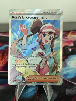 Rosa's Encouragement - 114/088 - SR - Perfect Order - English - Pokemon New - Image 1