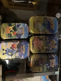 Pokemon TCG Ascended Heroes Mini Tins - Lot of 5 - NEW Sealed In Hand - Image 1