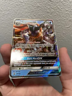 Pokemon TCG: Greninja GX SM197 Black Star Promo Sun & Moon 2019 - LP - Image 4