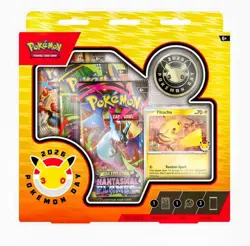 Pokemon Day 2026 Collection Box Pikachu Promo Coin Booster Packs TCG Anniversary - Image 2