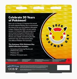 Pokemon Day 2026 Collection Box Pikachu Promo Coin Booster Packs TCG Anniversary - Image 3