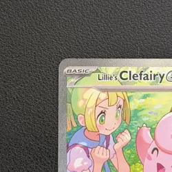 Pokemon TCG Lillie’s Clefairy ex 184/159 Journey Together SIR - NM - Image 4