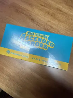 Pokemon TCG - Ascended Heroes Pokemon Center ETB Elite Trainer Box NEW - IN HAND - Image 5