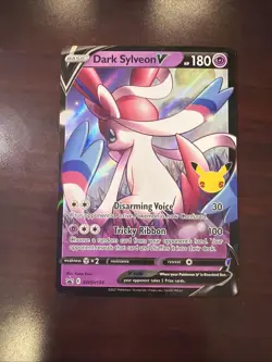 Pokemon TCG Dark Sylveon V SWSH134 Full Art Black Star Promo Rare Holo NM+ - Image 1